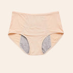5 Pack Leak Proof Incontinence Panties - Nude
