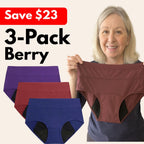 3 Pack - Full Coverage Incontinence Underwear