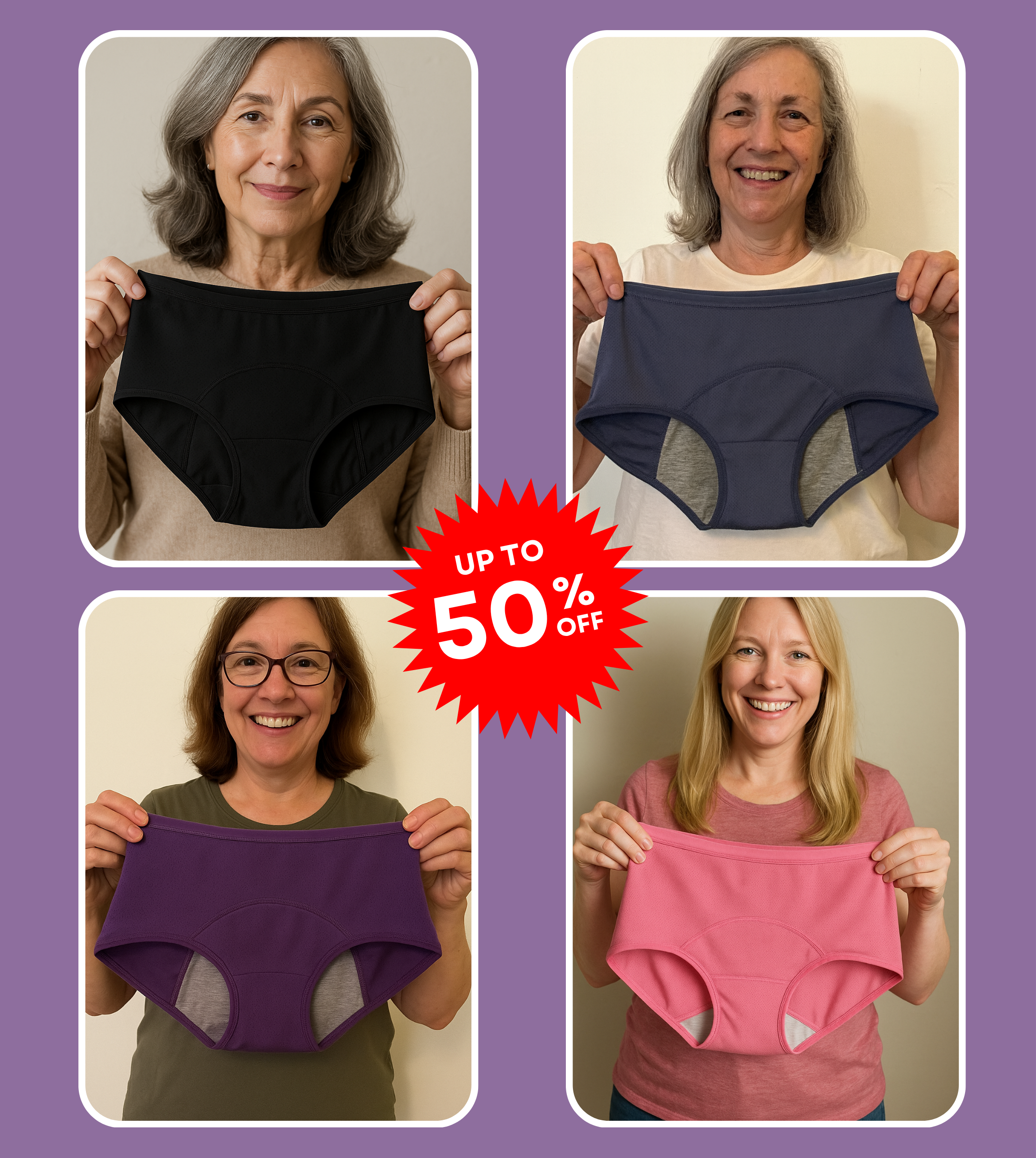 4 Women Holding Elura Wear