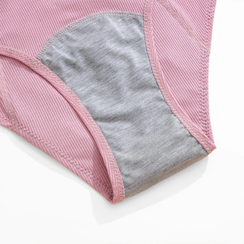 The Brit - Blush - Classic Midrise Leakproof Underwear