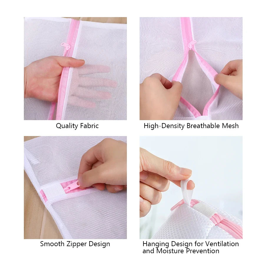 3Pcs Underwear Laundry Bag